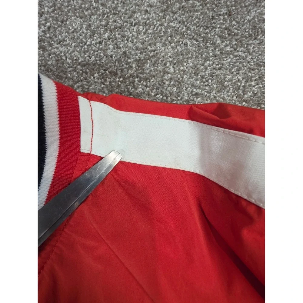 Superdry Athletics Varsity Jacket Mens XL Red 1972 Tigers Squad Bomber M5010764A